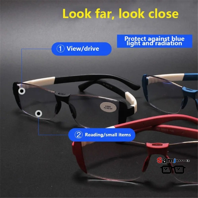 Light Therapy Glasses - Samjune Anti Blue Light Glasses Magnetic