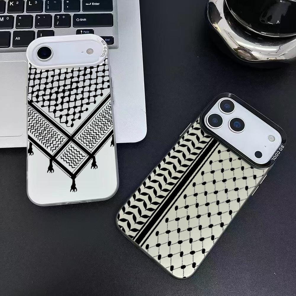 Keffiyeh P-Palestine Phone Cas - Apple Iphone 16 ulasan dan harga