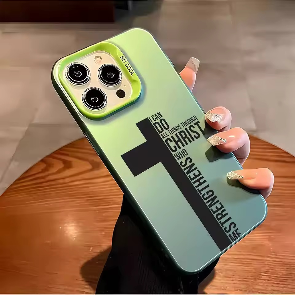 Anti Fingerprint Cross Bible P - Apple Iphone 16 ulasan dan harga