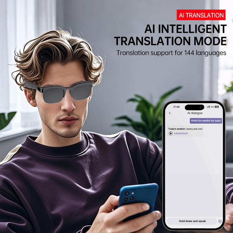 Smart Audio Sunglasses Open-Ea - Smart Glasses Lens ulasan dan harga