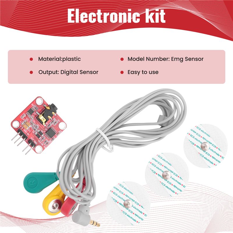 A21Q -Muscle Signal Sensor Emg - Muscle Sensor Emg ulasan dan harga