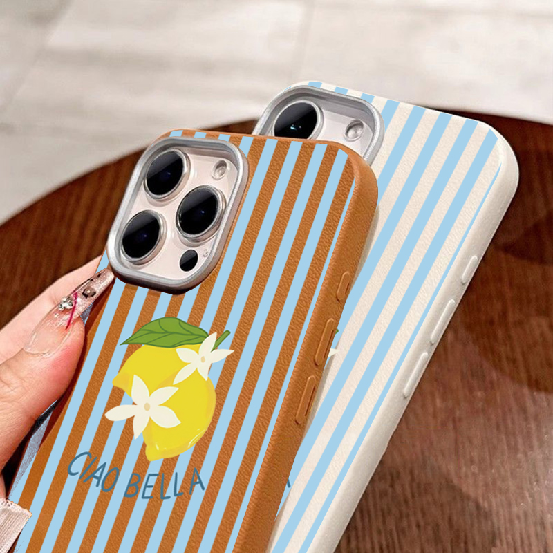 Lemon Striped Retro Design Sui - Samsung Galaxy S24 ulasan dan harga