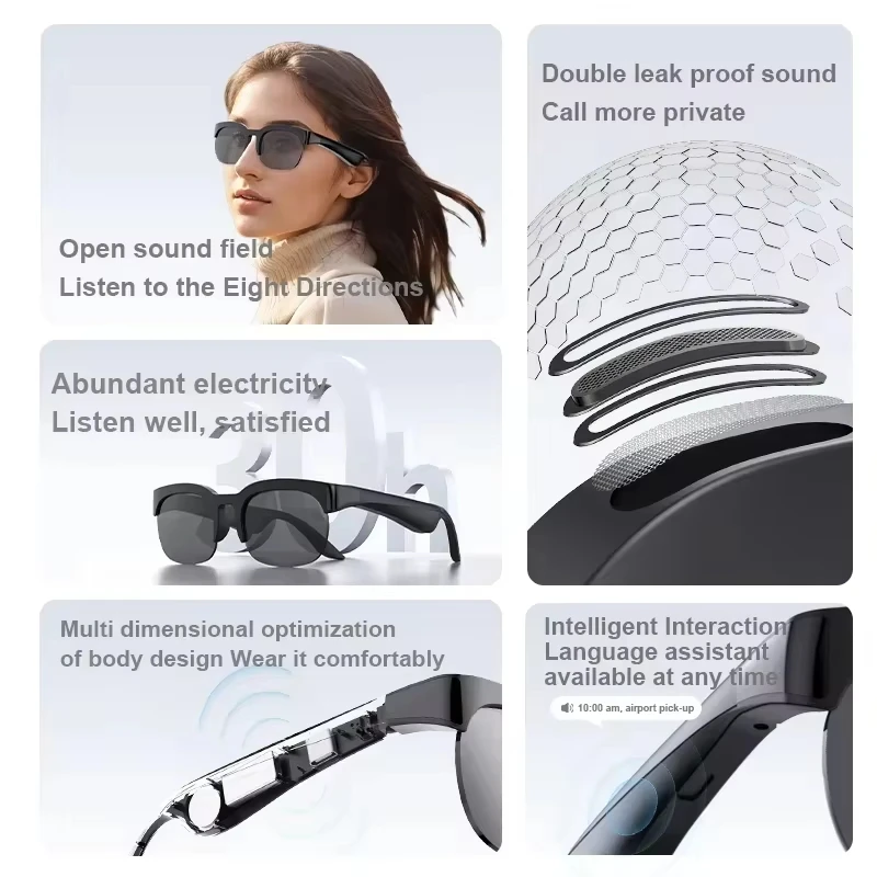 Lenovo AI Smart Glasses 1800W  - Smart Glasses Lens ulasan dan harga
