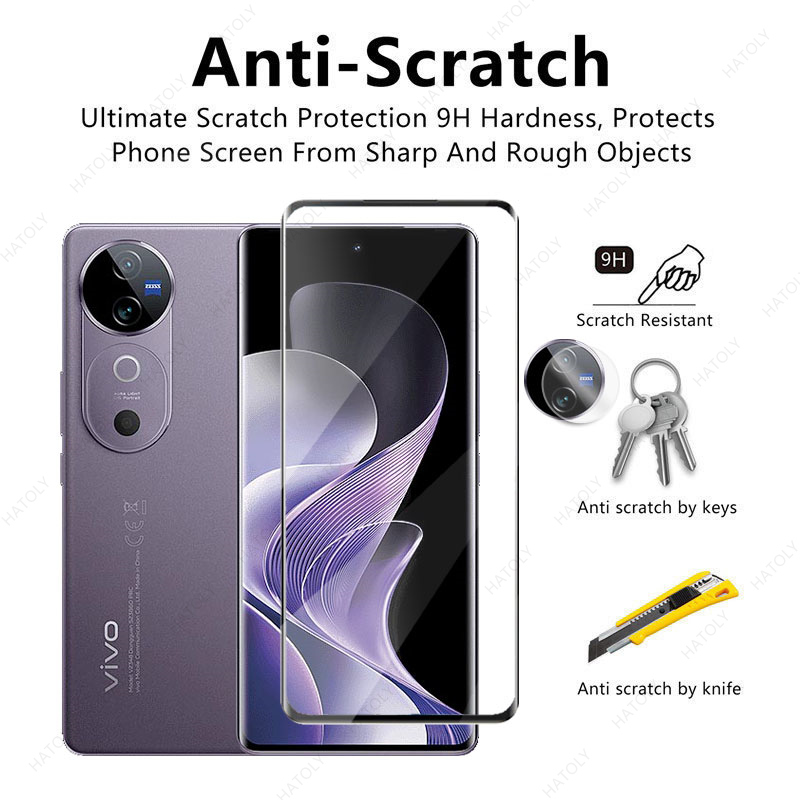 3D Full Glass For vivo V40 5G  - Vivo V40 ulasan dan harga